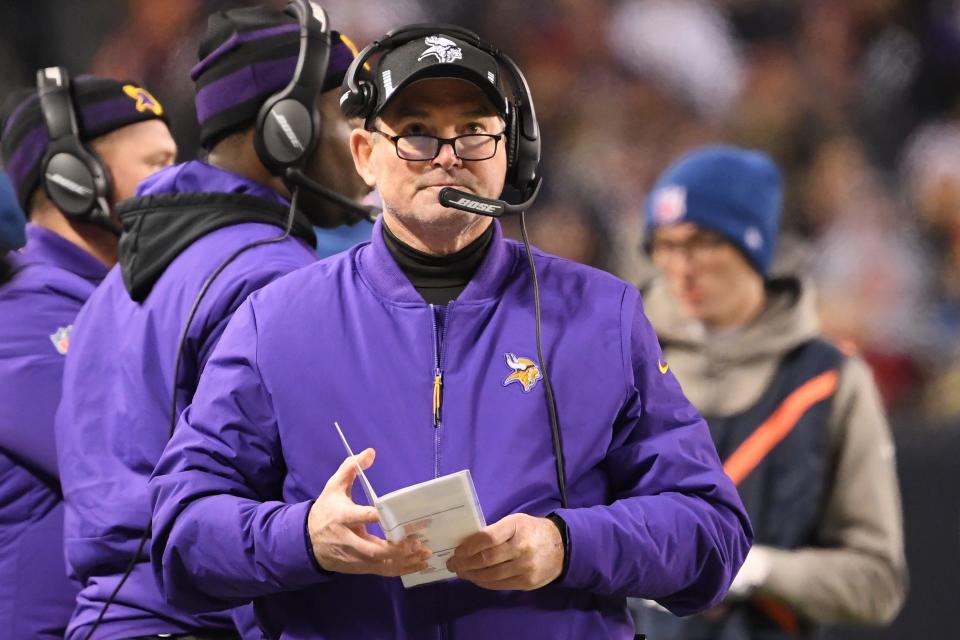 The Mike Zimmer and the Minnesota Vikings end the season with a win over the Chicago Bears in their NFL Week 18 game?