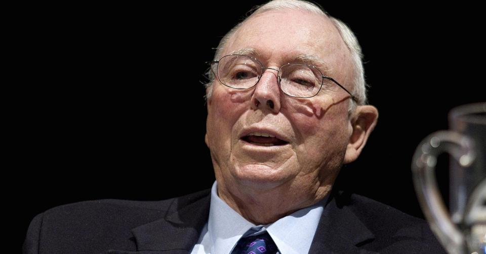 Charlie Munger (Jonathan Alcorn | Bloomberg | Getty Images)