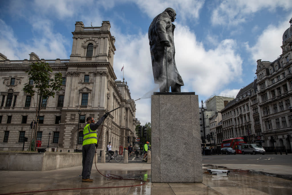 Statues Draw Ire And Renewed Scrutiny Amid Anti-Racism Protests