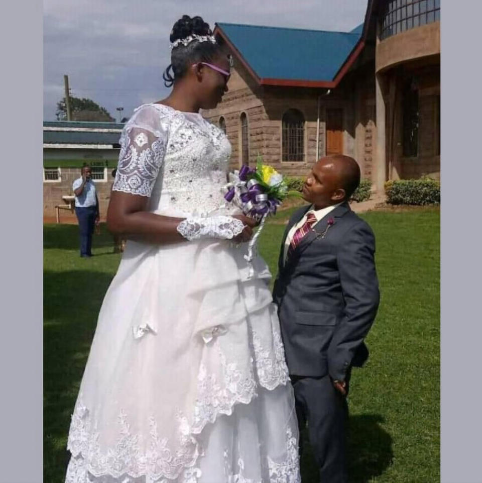 Lilian Mwangi's wedding photos