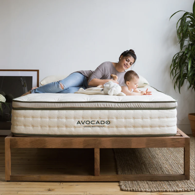 <p><a href="https://go.redirectingat.com?id=74968X1596630&url=https%3A%2F%2Fwww.avocadogreenmattress.com%2Fproducts%2Fgreen-natural-organic-mattress&sref=https%3A%2F%2F" rel="nofollow noopener" target="_blank" data-ylk="slk:Shop Now;elm:context_link;itc:0;sec:content-canvas" class="link ">Shop Now</a></p><p>Green Mattress, Queen</p><p>$1799.00</p><p>avocadogreenmattress.com</p>