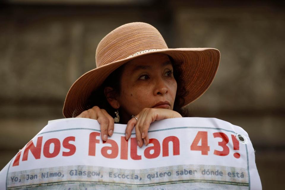 Mexico Missing Students (Copyright 2022 The Associated Press. All rights reserved.)