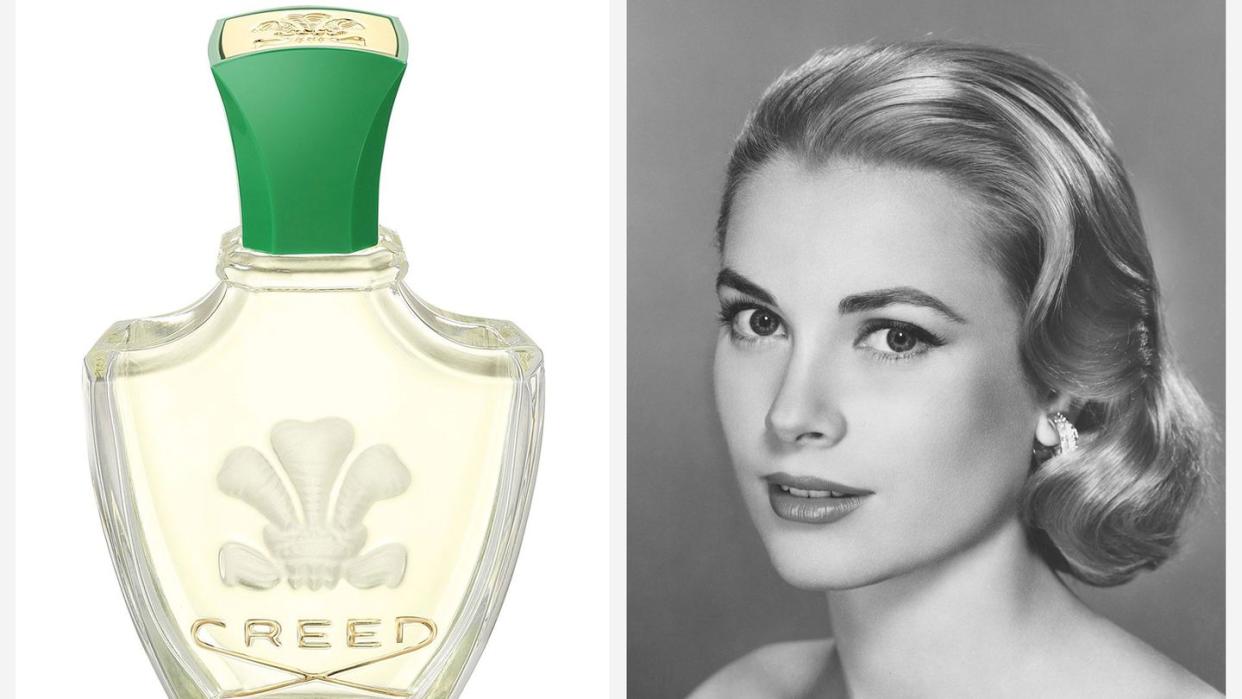 Princess Grace famously received Creed Fleurissimo from her soon-to-be-husband Prince Raniere as a pre-wedding gift. 