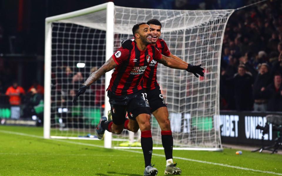 Callum Wilson scored Bournemouth's third goal - PA