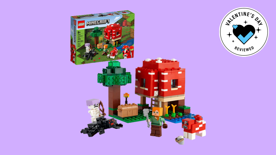 Cheap Valentine’s Day gifts under $25: Lego&nbsp;Minecraft The Mushroom House