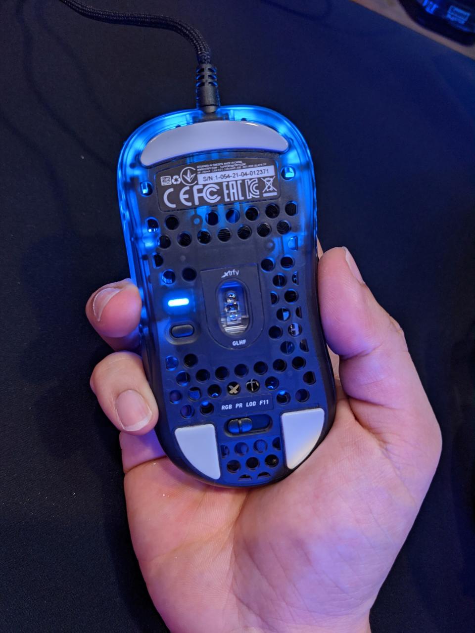 The function slider for the mouse’s top button. (Photo: Yahoo Gaming SEA)