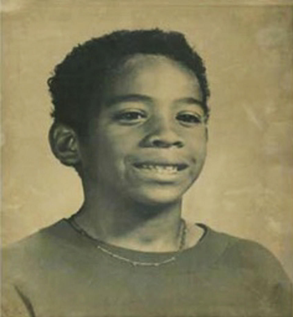 This undated photo provided by the Inglewood Police Department shows 11-year-old William Tillett, who kidnapped and killed while walking home from school in Inglewood, Calif., on May 24, 1990. Prosecutors said Edward Donell Thomas of Pomona, Calif., was arrested and charged on Tuesday, Feb. 19, 2019, with the boy's murder. (Inglewood Police Department via AP)