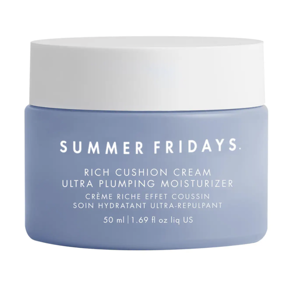 <p><a href="https://go.redirectingat.com?id=74968X1596630&url=https%3A%2F%2Fwww.sephora.com%2Fproduct%2Frich-cushion-cream-ultra-plumping-moisturizer-P506690&sref=https%3A%2F%2Fwww.harpersbazaar.com%2Fbeauty%2Fskin-care%2Fg60501503%2Fbest-moisturizer-for-dry-skin%2F" rel="nofollow noopener" target="_blank" data-ylk="slk:Shop Now;elm:context_link;itc:0;sec:content-canvas" class="link ">Shop Now</a></p><p>Rich Cushion Cream</p><p>sephora.com</p><p>$52.00</p>