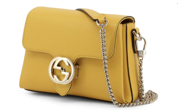 PHOTO: Robinsons. Gucci Women's Crossbody Yellow Handbag, $1,889.99 (was $2,089.80)