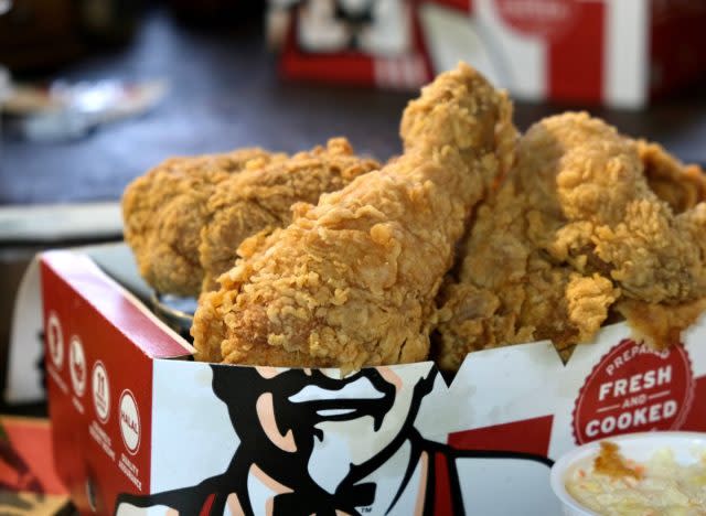 KFC fried chicken