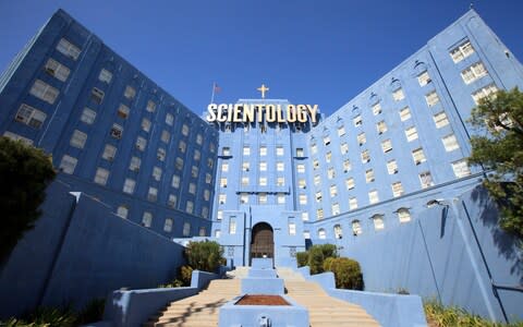 The impounded cruise ship is used by the Church of Scientology  - Credit: Paul Mounce/Corbis via Getty Images