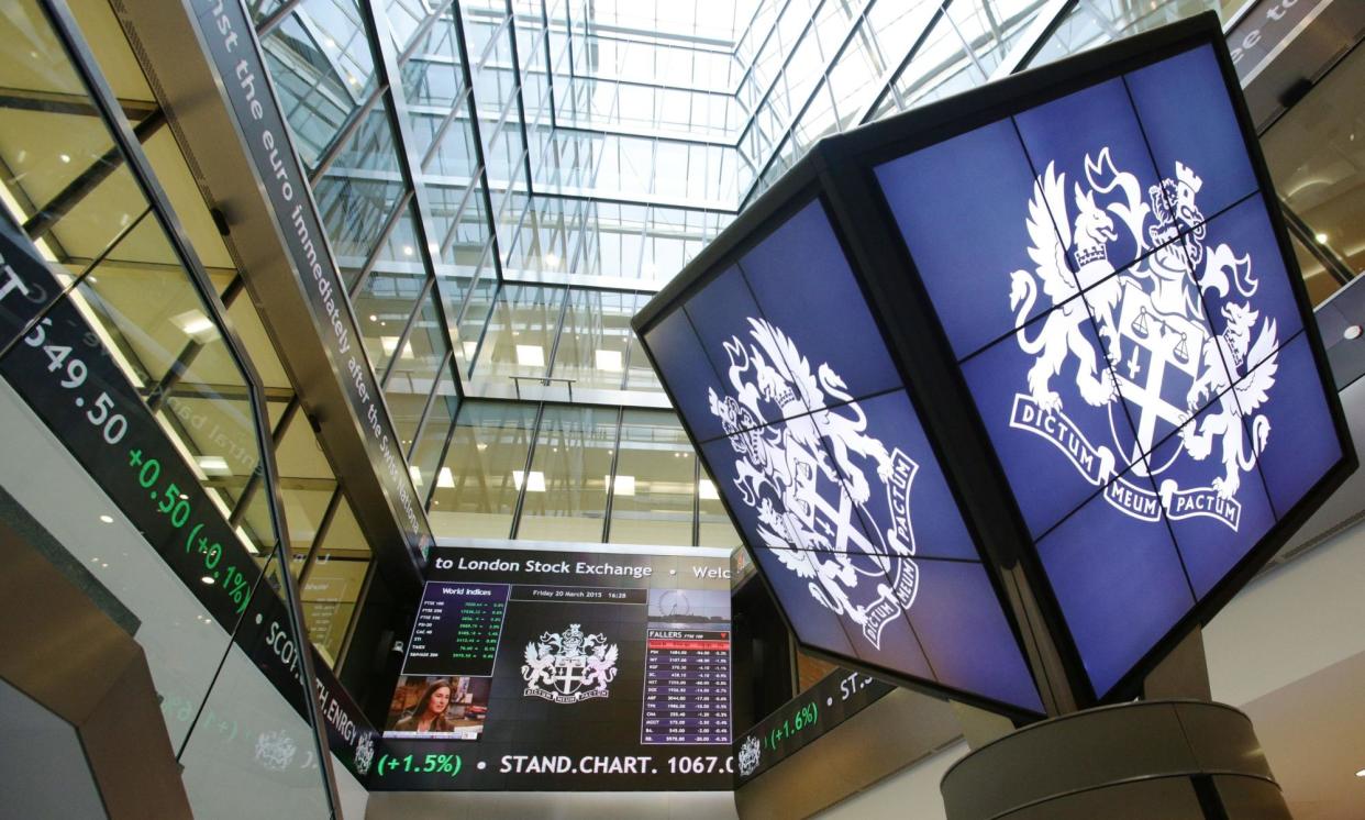 <span>Monday was the highest close on the FTSE 100 since February 2023.</span><span>Photograph: Yui Mok/PA</span>