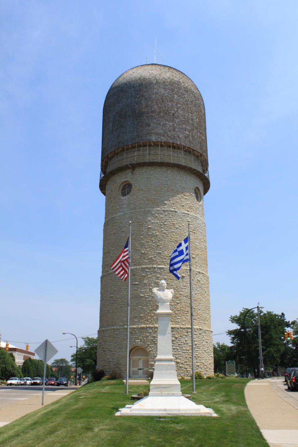 The Ypsilanti Water Tower was, ahem, <a href="https://www.emich.edu/walkingtour/watertower.htm" target="_blank">erected in 1889</a>, but its builders might not be too thrilled with its colorful nickname. Locals call it the "brick dick," according to Cabinet Magazine, which bestowed the edifice the title of "<a href="http://cabinetmagazine.org/events/phallic/winner.php" target="_blank">Most Phallic Building In The World</a>."