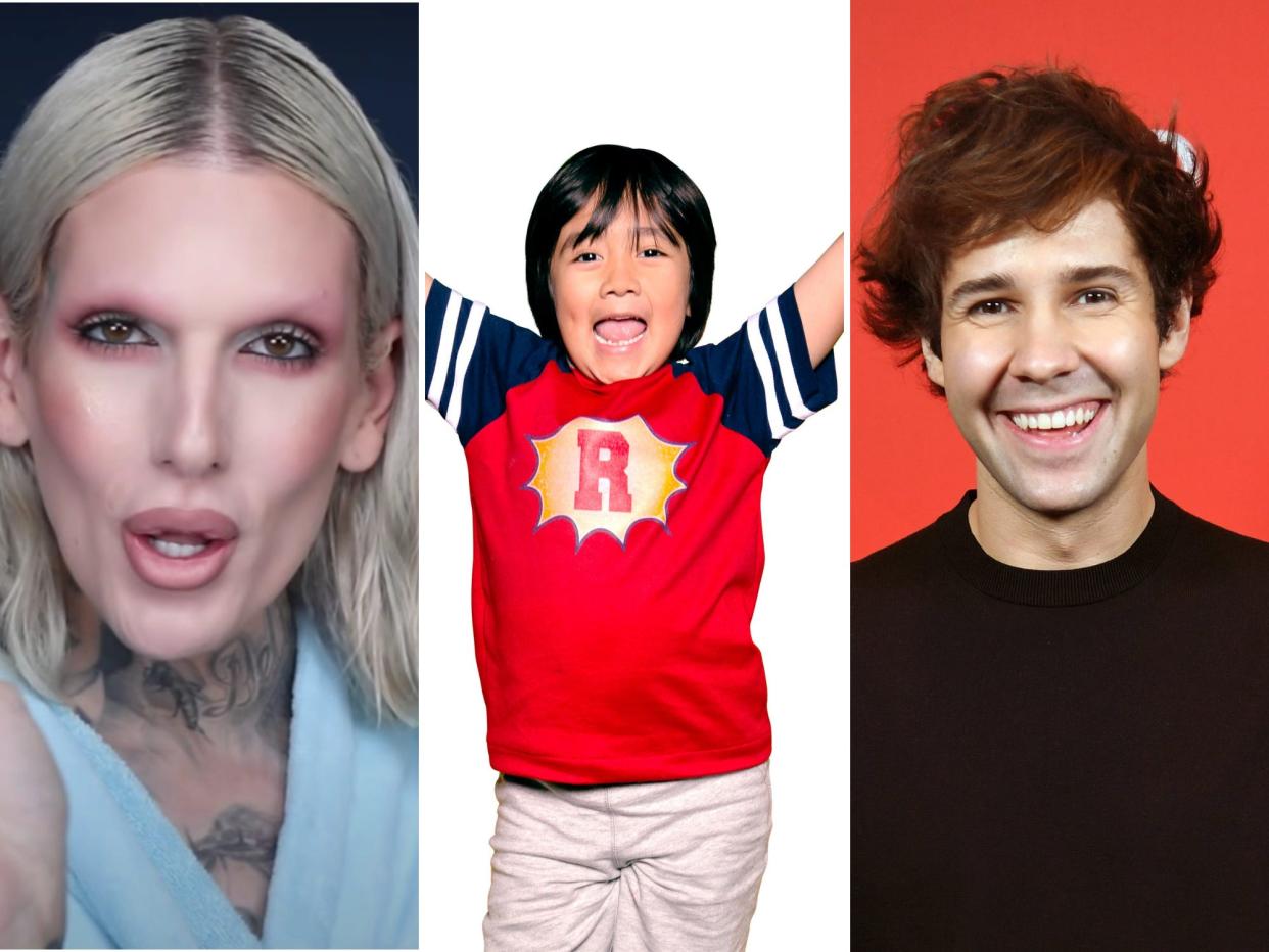 top earning youtube stars of 2020