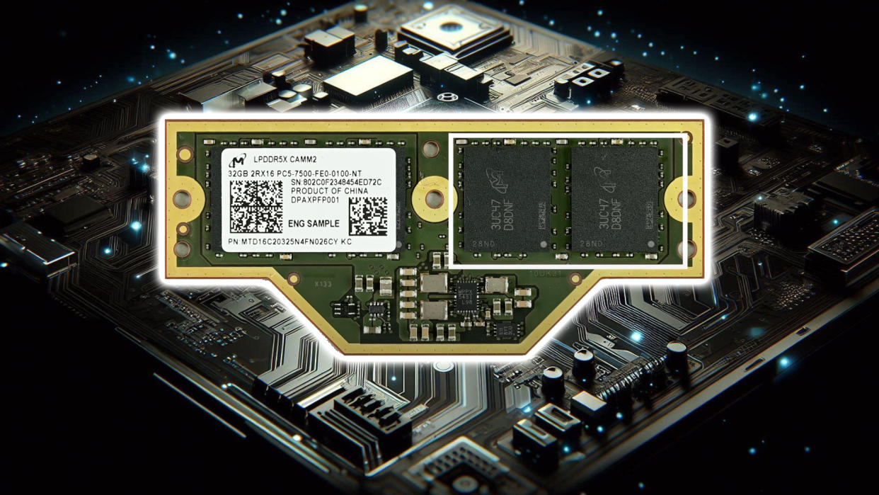  The future of laptop memory is here (and it's upgradeable!). 