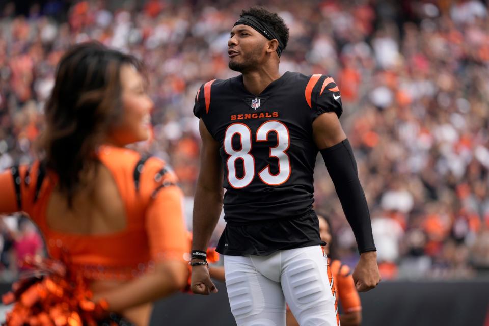Cincinnati Bengals wide receiver Tyler Boyd is close friends with Arizona Cardinals running back James Conner, who the Bengals will face on Sunday.