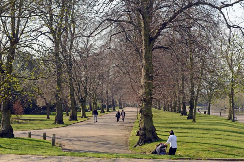 Barking Park is a big plus point for the “under construction” neighbourhood (Daniel Lynch)