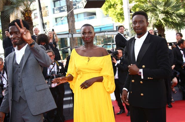 France Cannes 2022 Mother and Son Red Carpet