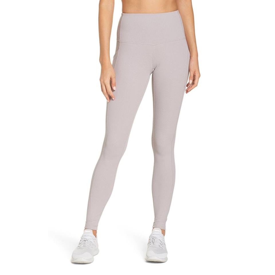 Zella Divine High Waist Rib Leggings