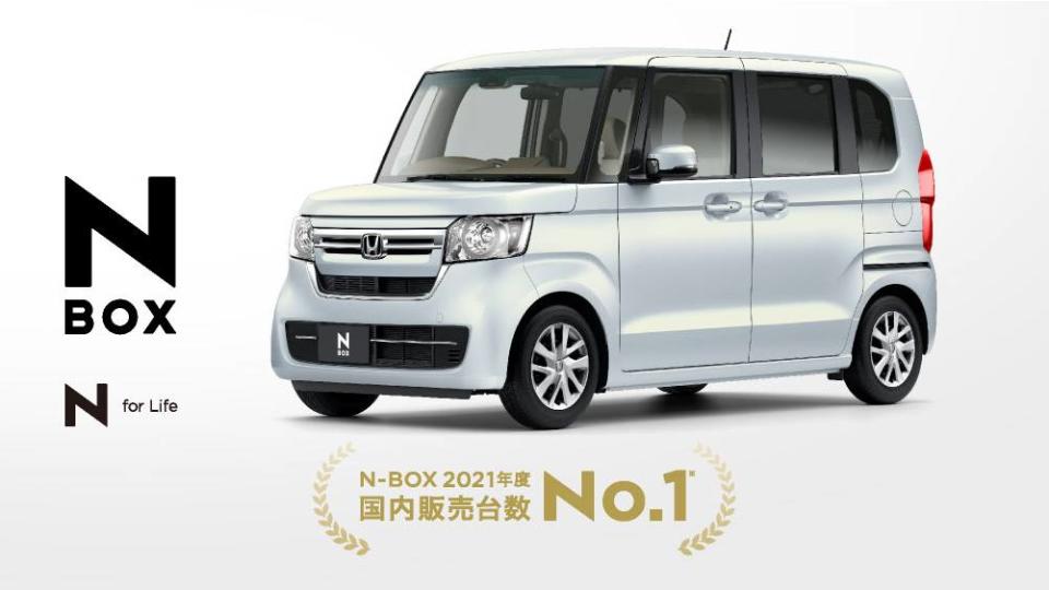 Honda N-BOX在日本寫下2021會計年度輕型車銷售冠軍。(圖片來源/ Honda)