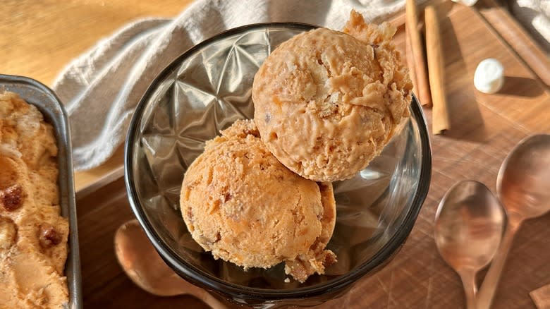 Sweet potato ice cream