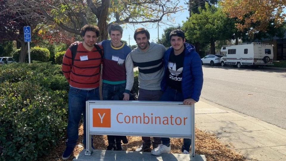 Algunos de los fundadores de Manteca estuvieron juntos en Y Combinator: Federico Goldberg, Nicolás D´Onofrio, Ramiro Furtado, Martin Ceballos (de izquierda a derecha)