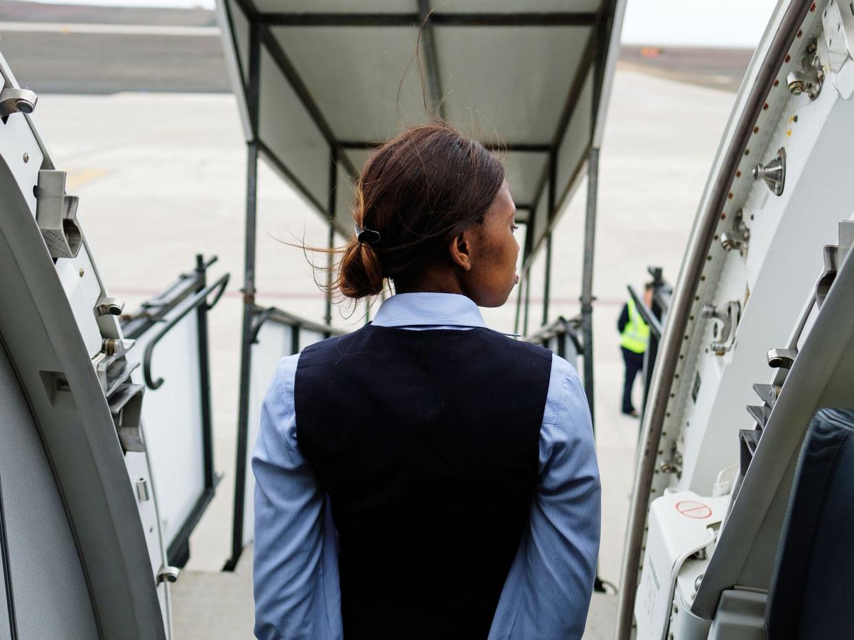 flight attendant