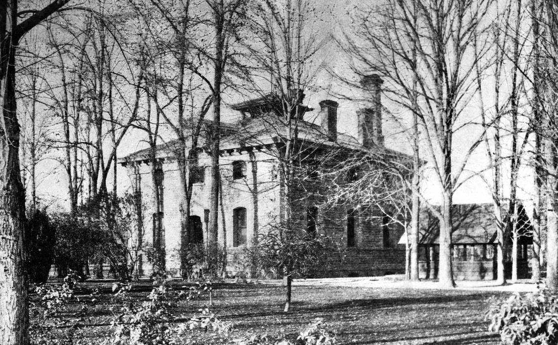 This photo of the U.S. Assay Office, 210 W. Main St., Boise, from around 1900 shows the building without bars on the first-floor windows. The Idaho State Historical Preservation Office will remove the bars as part of a renovation project. Bars on the windows were not original to the building and are believed to have been added sometime around the beginning of the 1900s. Photo courtesy of the Idaho State Historic Preservation Office