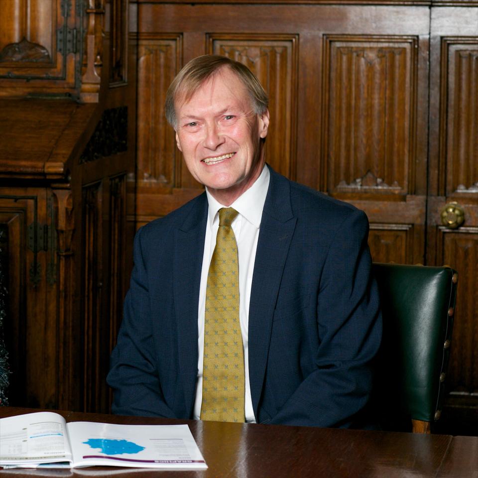 David Amess in the Prime Ministers Office at 10 Downing Street on October 16,2016 in London, United Kingdom. / Credit: Getty Images