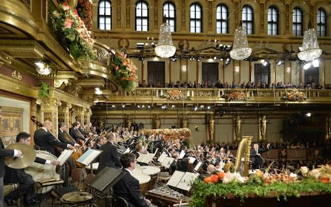 New Year's Concert 2018, Vienna Philarmonica - Credit: This content is subject to copyright./HERBERT NEUBAUER