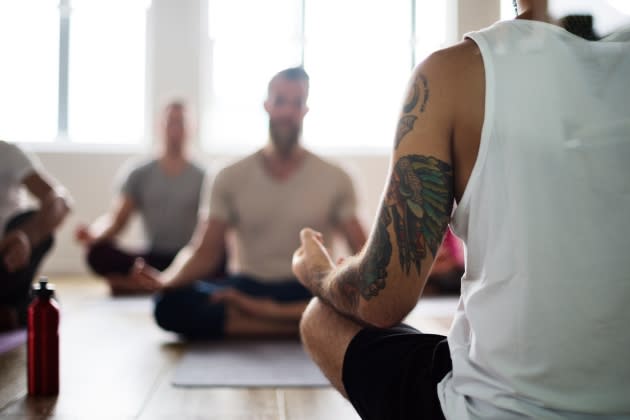 Diversity People Exercise Class Relax Concept - Credit: Adobe Stock