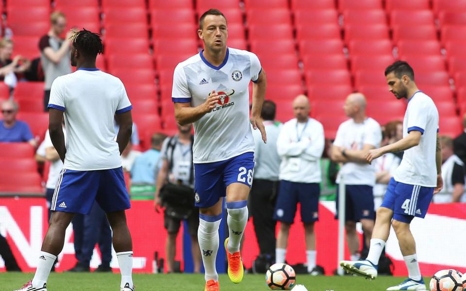 John Terry is on the bench but still need to be ready, just in case - Credit: TGSPhoto/REX/Shutterstock /Rex Features