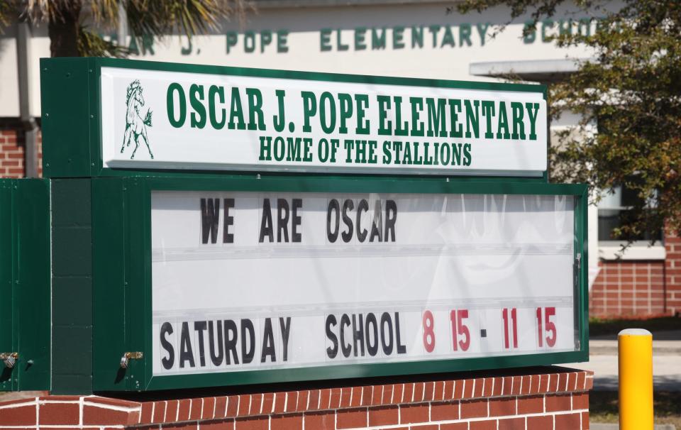 The Bezos Academy preschool at Oscar J. Pope Elementary in Lakeland will take up five classrooms and accommodate up to 100 students ages 3 to 5. Families earning up to 400% of the federal poverty level will be eligible to apply. Selection will be lottery-based.