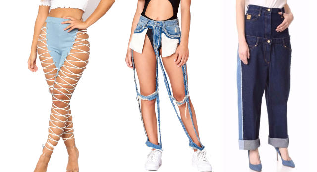 These new extreme cut jeans are the dumbest fashion statement since the  male romper, This is the Loop