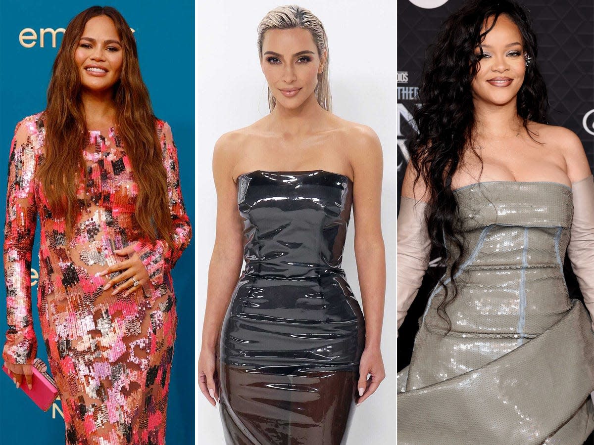 Chrissy Teigen, Kim Kardashian, Rihanna