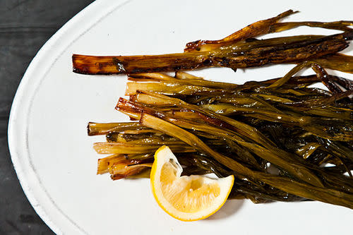 Molly Stevens' Sweet Braised Whole Scallions