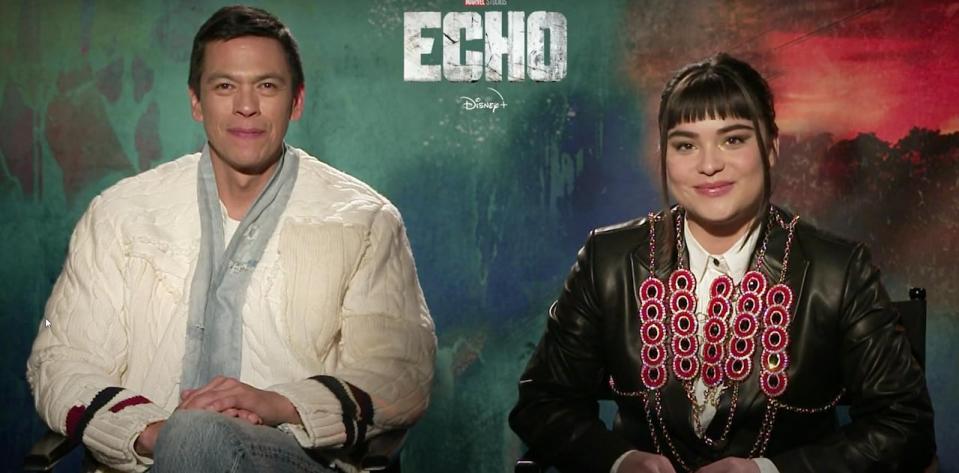 Chaske Spencer and Devery Jacobs have supporting roles in the Marvel/Disney+ series Echo.