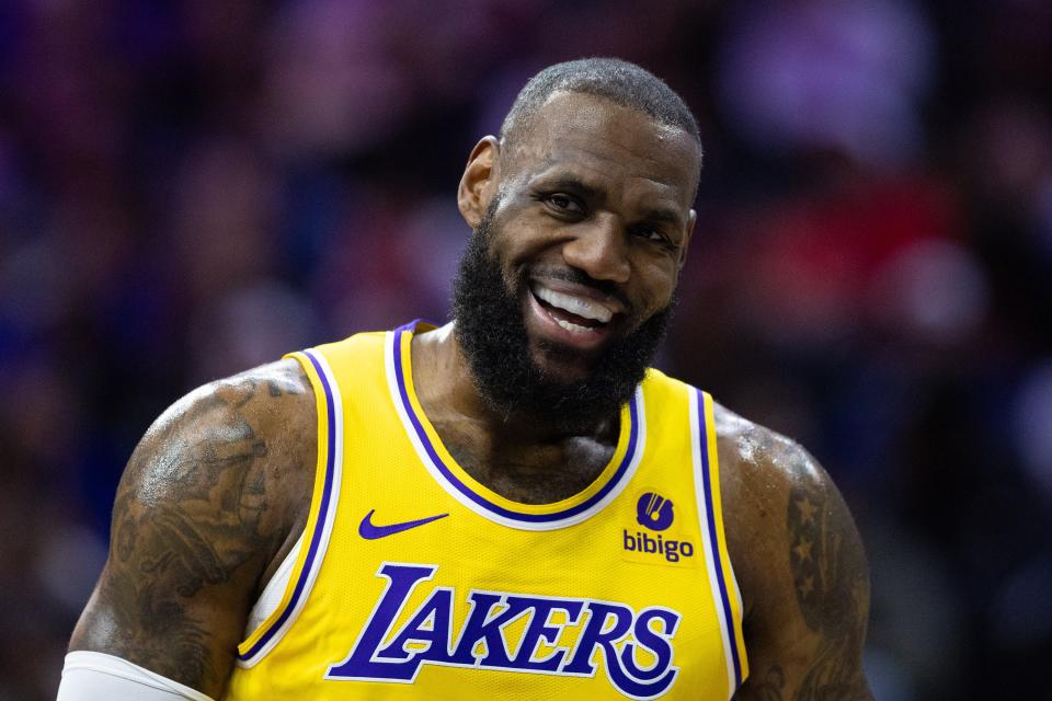 LeBron James, who won a championship with the Cleveland Cavaliers, now plays for the Los Angeles Lakers. (Credit: Bill Streicher-USA TODAY Sports)