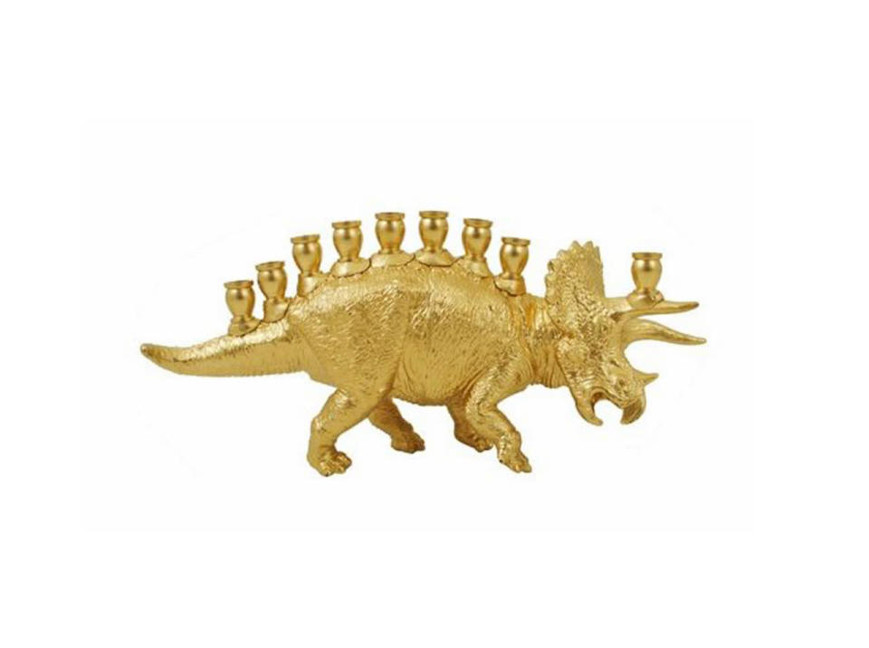 Menorasaur: Triceratops Dinosaur Menorah