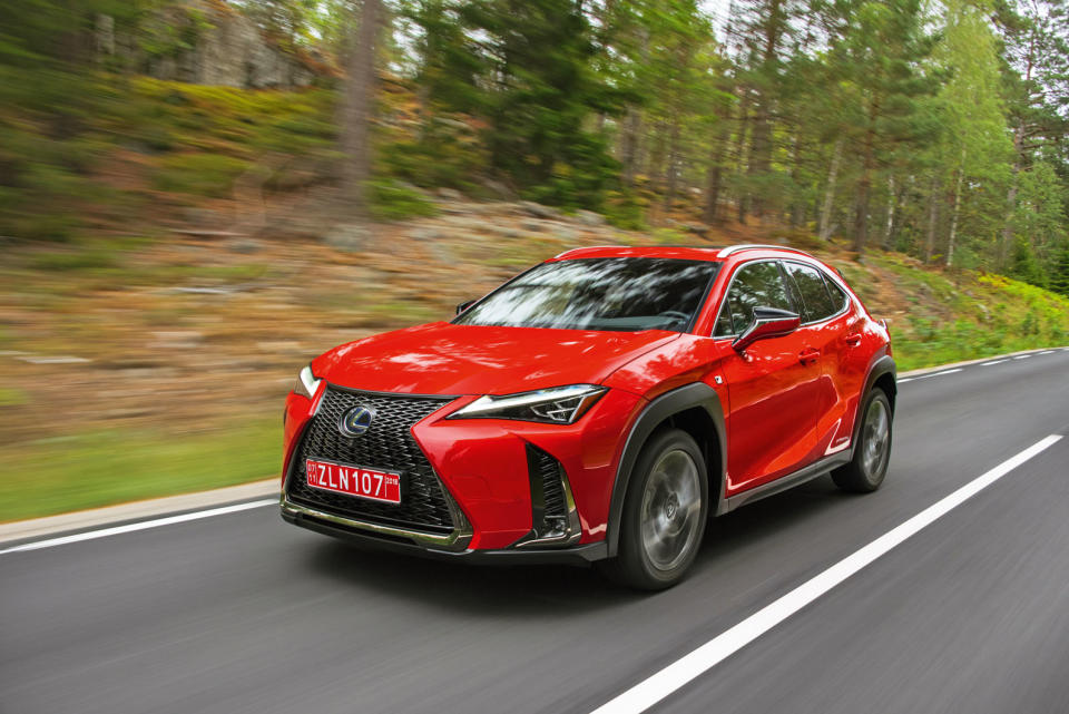 Lexus UX 2018 road test review - hero front