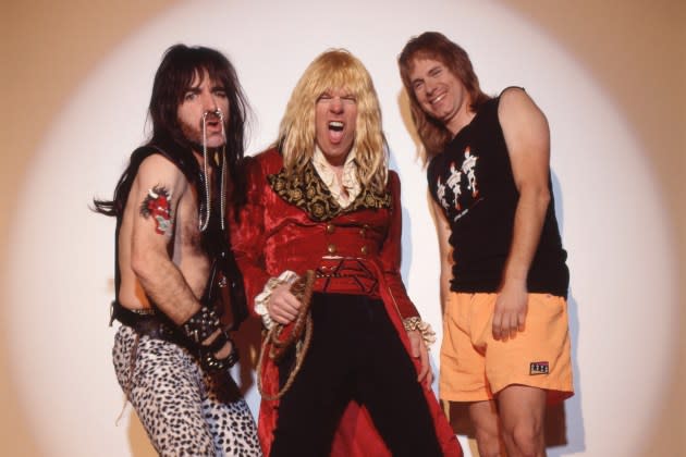 Spinal Tap in1992.  - Credit: Bonnie Schiffman/Getty Images