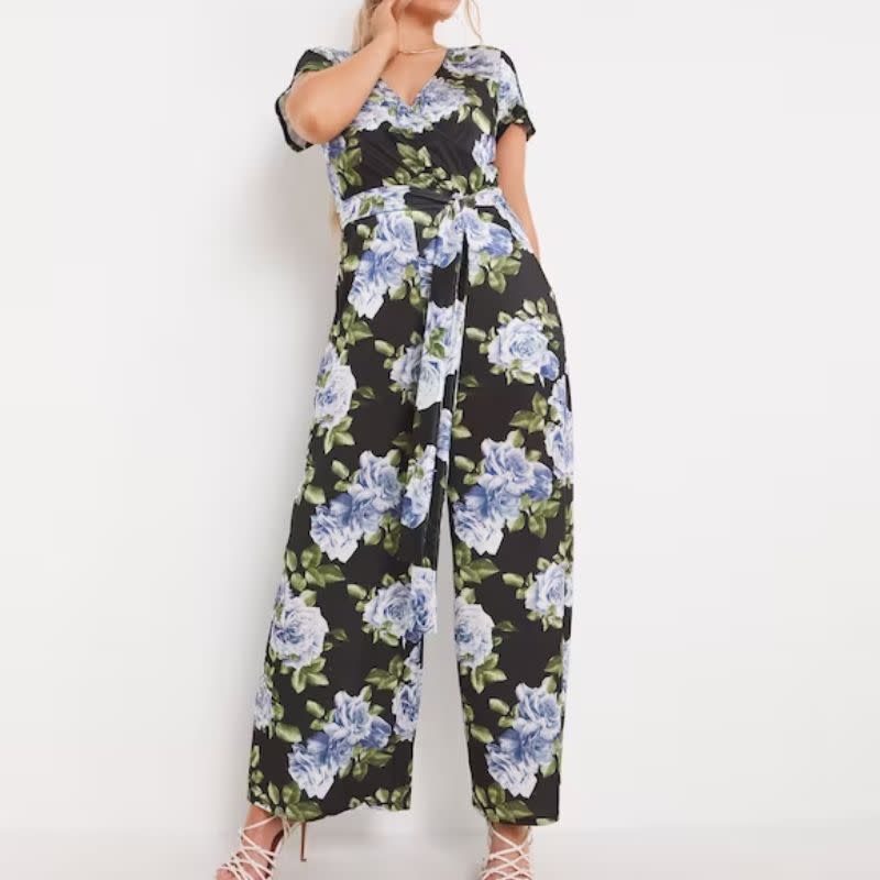 floral jumpsuit