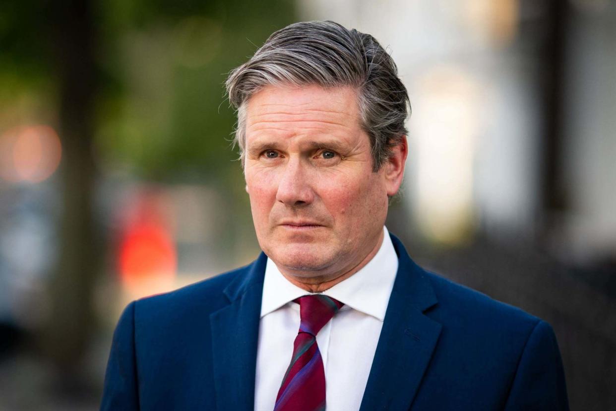 <p>Keir Starmer said he fully supports Jeremy Corbyn’s suspension</p> (PA)