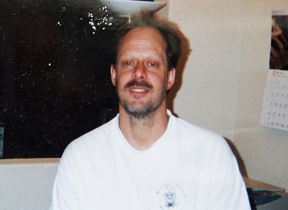 Stephen Paddock killed 54 people and wounded hundreds more when he opened fire from a hotel room onto a Las Vegas music festival in 2017. Paddock used 22 semiautomatic rifles, 14 of them equipped with bump stocks.