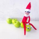 <p>If you're using the kitchen for some Elf on the Shelf ideas, nothing is off limits. On this occasion, all you need is some apples and stick-on wiggly eyes.</p><p><a href="https://www.instagram.com/p/CU9PqN8li--/" rel="nofollow noopener" target="_blank" data-ylk="slk:See the original post on Instagram;elm:context_link;itc:0;sec:content-canvas" class="link ">See the original post on Instagram</a></p>