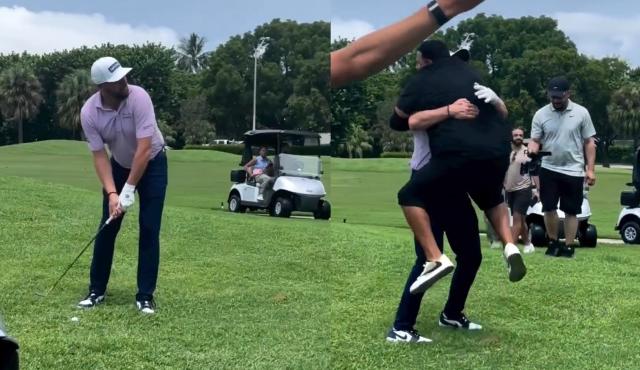 Odell Beckham Jr. Golfs with DJ Khaled