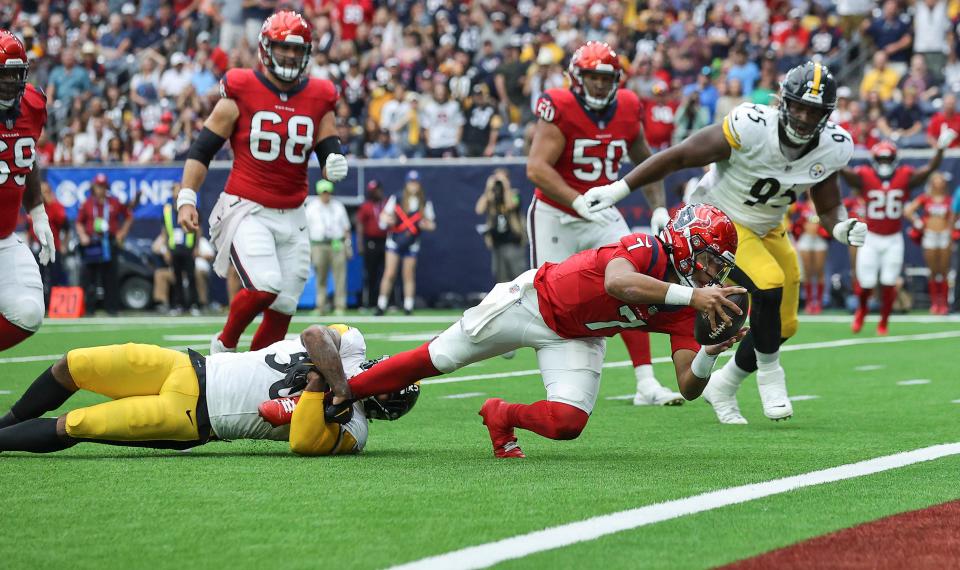 C.J. Stroud and the Houston Texans are 2-2 on the season after a win over the Pittsburgh Steelers in NFL Week 4.