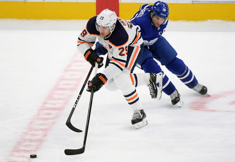 NHL: Edmonton Oilers at Toronto Maple Leafs