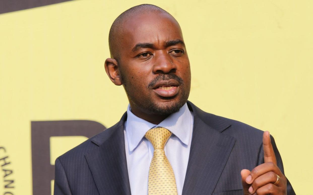 CCC leader Nelson Chamisa