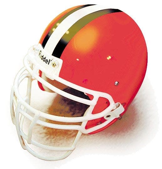 Cleveland Browns helmet.